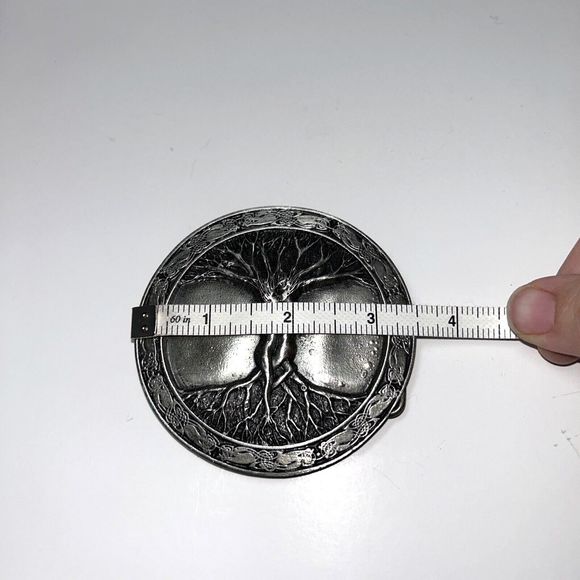 Bergamot Buckle - Tree Of Life Belt Buckle - D-262 Made In The USA 2006 - Picture 8 of 9